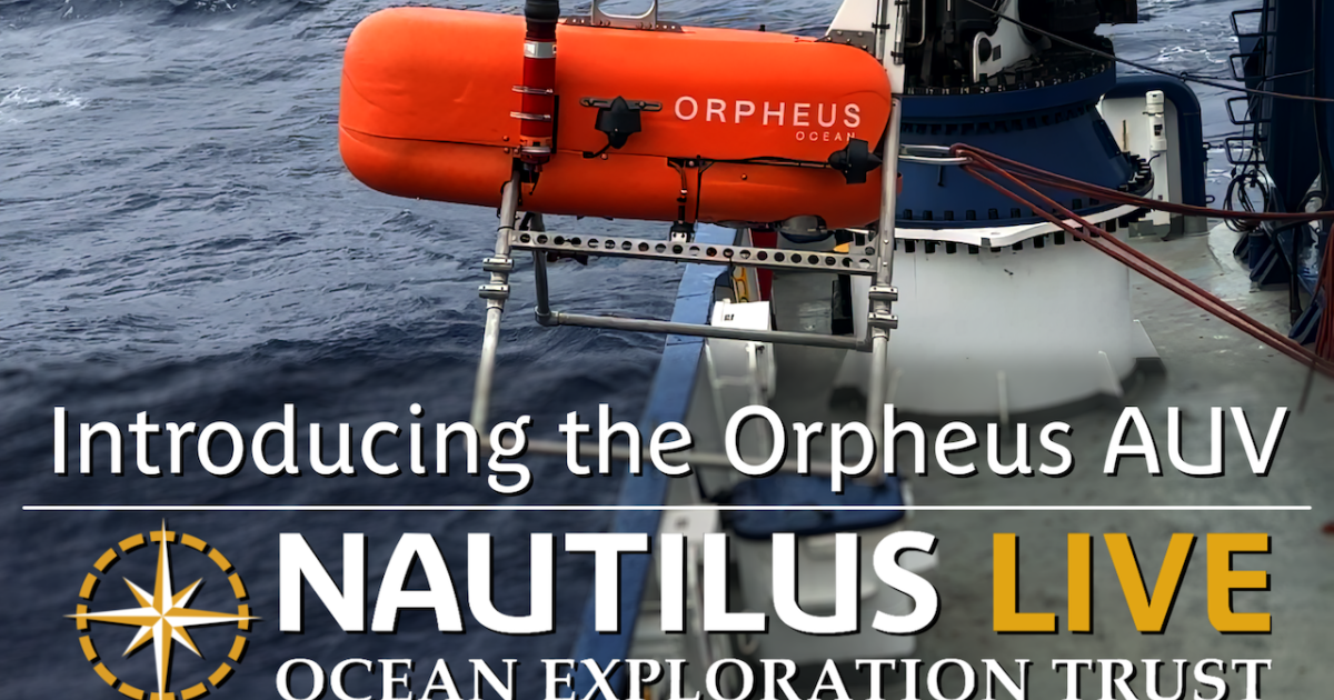 Introducing The Orpheus Auv Nautilus Live